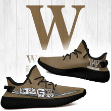 Load image into Gallery viewer, Wofford Monogram NCAA Yeezy Boost 350 v2 Shoes L1410-03