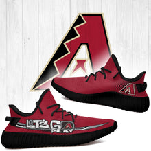 Load image into Gallery viewer, Arizona Diamondbacks MLB Yeezy Boost 350 v2 Shoes L1410-27