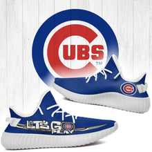 Load image into Gallery viewer, Chicago Cubs MLB Yeezy Boost 350 v2 Shoes L1410-23