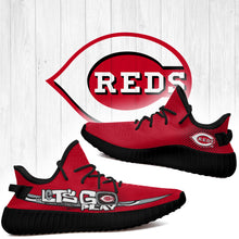 Load image into Gallery viewer, Cincinnati Reds MLB Yeezy Boost 350 v2 Shoes L1410-21