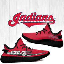 Load image into Gallery viewer, Cleveland Indians MLB Yeezy Boost 350 v2 Shoes L1410-20