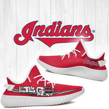 Load image into Gallery viewer, Cleveland Indians MLB Yeezy Boost 350 v2 Shoes L1410-20