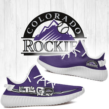 Load image into Gallery viewer, Colorado Rockies MLB Yeezy Boost 350 v2 Shoes L1410-19