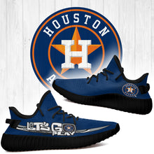 Load image into Gallery viewer, Houston Astros MLB Yeezy Boost 350 v2 Shoes L1410-17