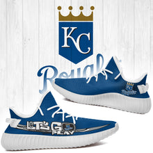 Load image into Gallery viewer, Kansas City Royals MLB Yeezy Boost 350 v2 Shoes L1410-16