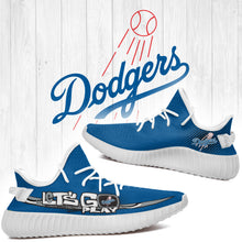 Load image into Gallery viewer, Los Angeles Dodgers MLB Yeezy Boost 350 v2 Shoes L1410-14