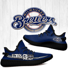 Load image into Gallery viewer, Milwaukee Brewers MLB Yeezy Boost 350 v2 Shoes L1410-12