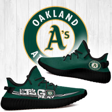 Load image into Gallery viewer, Oakland Athletics MLB Yeezy Boost 350 v2 Shoes L1410-08