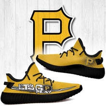 Load image into Gallery viewer, Pittsburgh Pirates MLB Yeezy Boost 350 v2 Shoes L1410-06