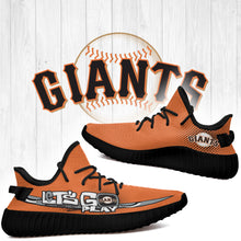 Load image into Gallery viewer, San Francisco Giants MLB Yeezy Boost 350 v2 Shoes L1410-04
