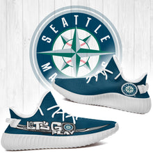 Load image into Gallery viewer, Seattle Mariners MLB Yeezy Boost 350 v2 Shoes L1410-03