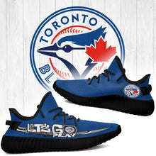 Load image into Gallery viewer, Toronto Blue Jays MLB Yeezy Boost 350 v2 Shoes L1410-28