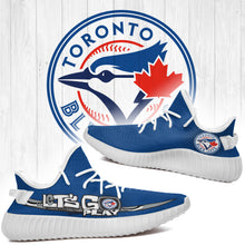 Load image into Gallery viewer, Toronto Blue Jays MLB Yeezy Boost 350 v2 Shoes L1410-28