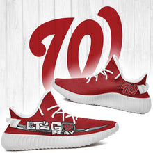 Load image into Gallery viewer, Washington Nationals MLB Yeezy Boost 350 v2 Shoes L1410-29
