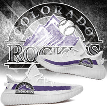 Load image into Gallery viewer, Colorado Rockies MLB Like Yeezy Boost Shoes Christmas Gift For Men Women T2210-V06-22
