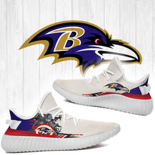 Load image into Gallery viewer, Superheroes-Baltimore Ravens NFL Yeezy Boost 350 v2 Shoes Christmas Gift L1610-04