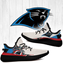 Load image into Gallery viewer, Superheroes-Carolina Panthers NFL Yeezy Boost 350 v2 Shoes Christmas Gift L1610-02