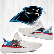 Load image into Gallery viewer, Superheroes-Carolina Panthers NFL Yeezy Boost 350 v2 Shoes Christmas Gift L1610-02