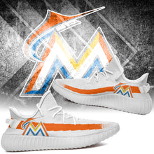 Load image into Gallery viewer, Miami Marlins MLB Like Yeezy Boost Shoes Christmas Gift For Men Women T2210-V06-16