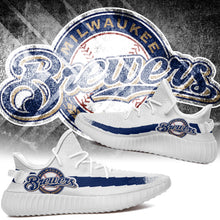 Load image into Gallery viewer, Milwaukee Brewers MLB Like Yeezy Boost Shoes Christmas Gift For Men Women T2210-V06-15