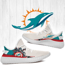 Load image into Gallery viewer, Superheroes-Miami Dolphins NFL Yeezy Boost 350 v2 Shoes Christmas Gift L1610-19
