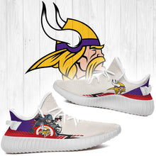 Load image into Gallery viewer, Superheroes-Minnesota Vikings NFL Yeezy Boost 350 v2 Shoes Christmas Gift L1610-18