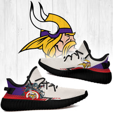 Load image into Gallery viewer, Superheroes-Minnesota Vikings NFL Yeezy Boost 350 v2 Shoes Christmas Gift L1610-18