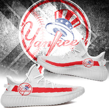 Load image into Gallery viewer, New York Yankees MLB Like Yeezy Boost Shoes Christmas Gift For Men Women T2210-V06-12