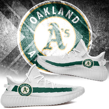 Load image into Gallery viewer, Oakland Athletics MLB Like Yeezy Boost Shoes Christmas Gift For Men Women T2210-V06-11