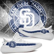 Load image into Gallery viewer, San Diego Padres MLB Like Yeezy Boost Shoes Christmas Gift For Men Women T2210-V06-9