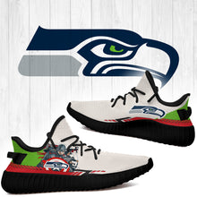 Load image into Gallery viewer, Superheroes-Seattle Seahawks NFL Yeezy Boost 350 v2 Shoes Christmas Gift L1610-09