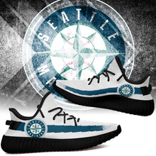 Load image into Gallery viewer, Seattle Mariners MLB Like Yeezy Boost Shoes Christmas Gift For Men Women T2210-V06-7