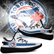 Load image into Gallery viewer, Toronto Blue Jays MLB Like Yeezy Boost Shoes Christmas Gift For Men Women T2210-V06-3