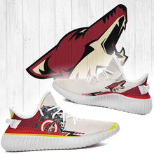 Load image into Gallery viewer, Superheroes Arizona Coyotes NHL Yeezy Boost 350 v2 Shoes Christmas Gift L1610-26