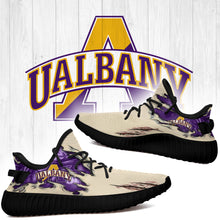 Load image into Gallery viewer, Scratch Albany Great Danes NCAA Yeezy Boost 350 v2 Shoes Christmas Gift L1810-246