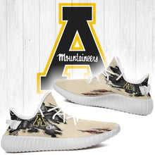 Load image into Gallery viewer, Scratch Appalachian State Mountaineers NCAA Yeezy Boost 350 v2 Shoes Christmas Gift L1810-244