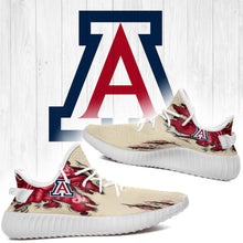 Load image into Gallery viewer, Scratch Arizona Wildcats NCAA Yeezy Boost 350 v2 Shoes Christmas Gift L1810-242