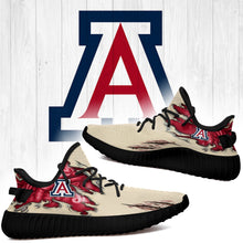 Load image into Gallery viewer, Scratch Arizona Wildcats NCAA Yeezy Boost 350 v2 Shoes Christmas Gift L1810-242