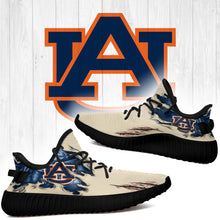 Load image into Gallery viewer, Scratch Auburn Tigers NCAA Yeezy Boost 350 v2 Shoes Christmas Gift L1810-237