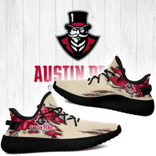 Load image into Gallery viewer, Scratch Austin Peay Governors NCAA Yeezy Boost 350 v2 Shoes Christmas Gift L1810-236