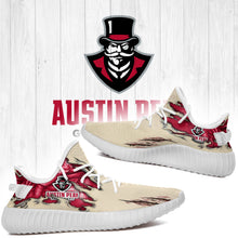 Load image into Gallery viewer, Scratch Austin Peay Governors NCAA Yeezy Boost 350 v2 Shoes Christmas Gift L1810-236