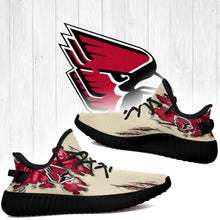Load image into Gallery viewer, Scratch Ball State Cardinals NCAA Yeezy Boost 350 v2 Shoes Christmas Gift L1810-235