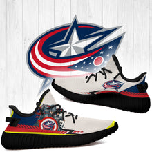 Load image into Gallery viewer, Superheroes Columbus Blue Jackets NHL Yeezy Boost 350 v2 Shoes Christmas Gift L1610-19