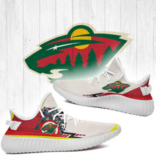 Load image into Gallery viewer, Superheroes Minnesota Wild NHL Yeezy Boost 350 v2 Shoes Christmas Gift L1610-13