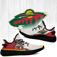 Load image into Gallery viewer, Superheroes Minnesota Wild NHL Yeezy Boost 350 v2 Shoes Christmas Gift L1610-13