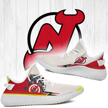 Load image into Gallery viewer, Superheroes New Jersey Devils NHL Yeezy Boost 350 v2 Shoes Christmas Gift L1610-10