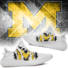 Load image into Gallery viewer, Michigan Wolverines NCAA Sport Teams Yeezy Boost 350 V2 Trends 2019 T1810 - V05-129
