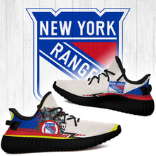 Load image into Gallery viewer, Superheroes New York Rangers NHL Yeezy Boost 350 v2 Shoes Christmas Gift L1610-08
