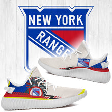 Load image into Gallery viewer, Superheroes New York Rangers NHL Yeezy Boost 350 v2 Shoes Christmas Gift L1610-08