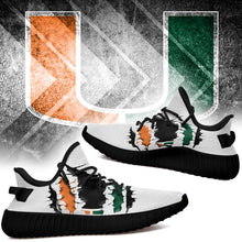 Load image into Gallery viewer, Miami Hurricanes NCAA Sport Teams Yeezy Boost 350 V2 Trends 2019 T1810 - V05-132